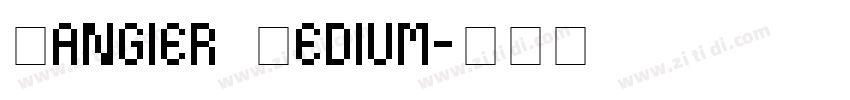 Tangier Medium字体转换